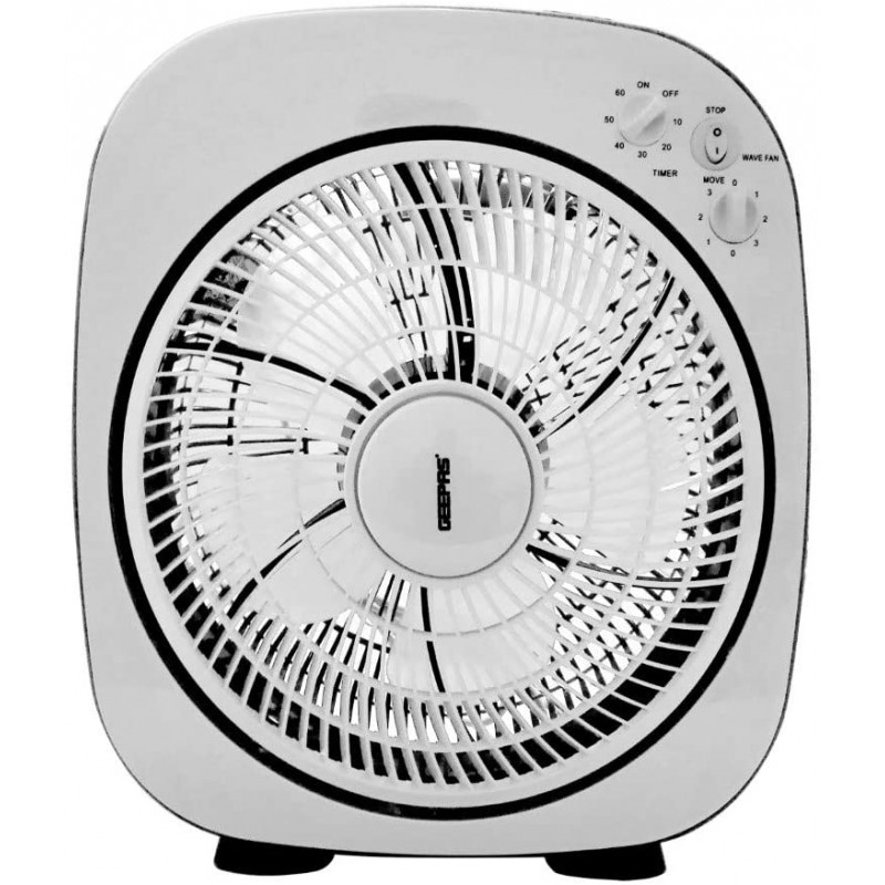 Geepas GF926 Box Fan, 12 Inch