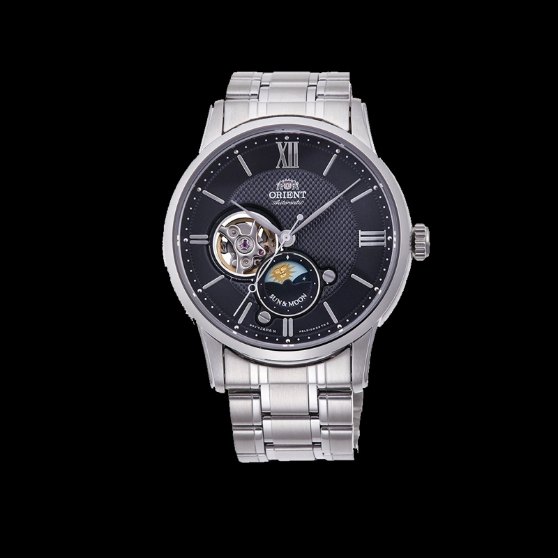 ORIENT: Mechanical Classic Watch, Leather Strap - 42.0mm (RA-AS0002B)