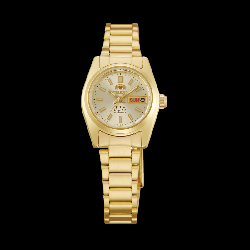 ORIENT: Mechanical Classic Tristar Watch, Metal Strap - 25mm (SNQ0A01YC)