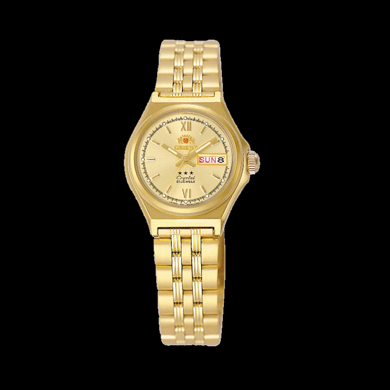 ORIENT: Mechanical Classic Tristar Watch, Metal Strap - 25mm (SNQ1S003C)