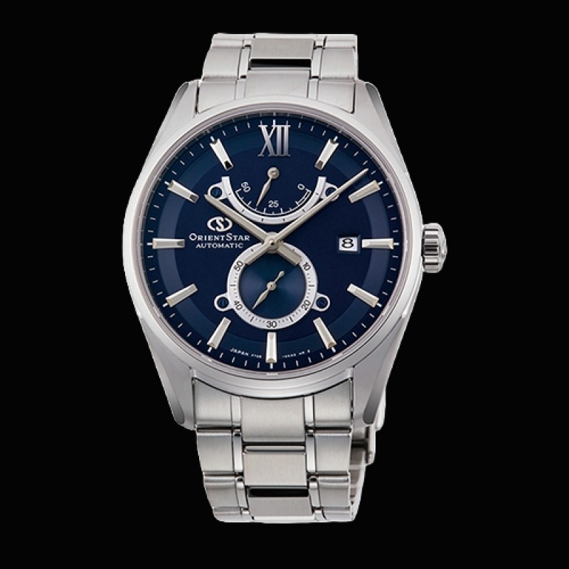 ORIENT STAR: Mechanical Contemporary Watch, Metal Strap - 40.0mm (RE-HK0002L)