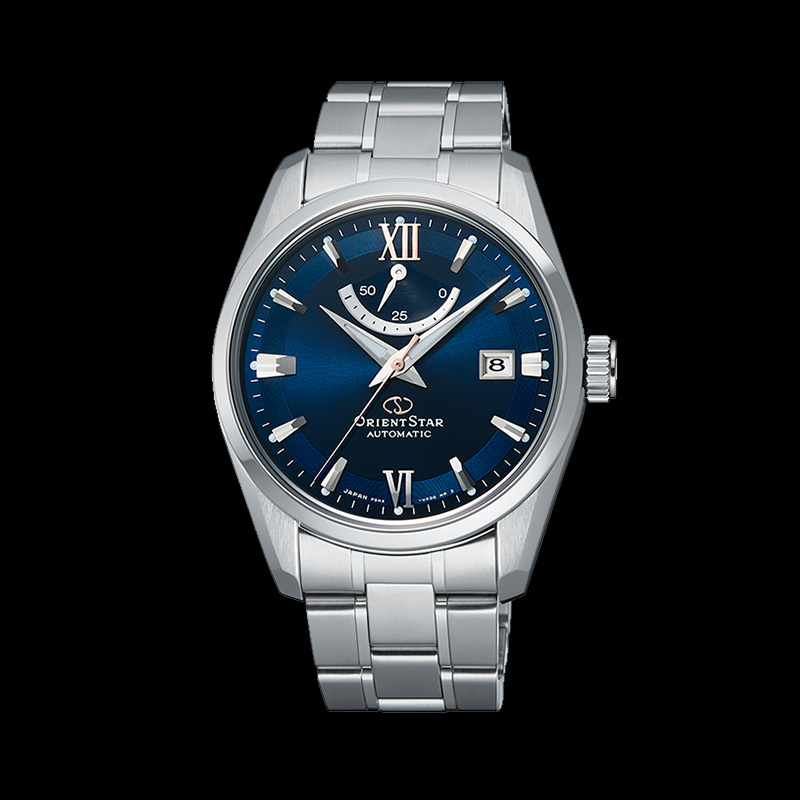 ORIENT STAR: Mechanical Contemporary Watch, Metal Strap - 38.5mm (RE-AU0005L)
