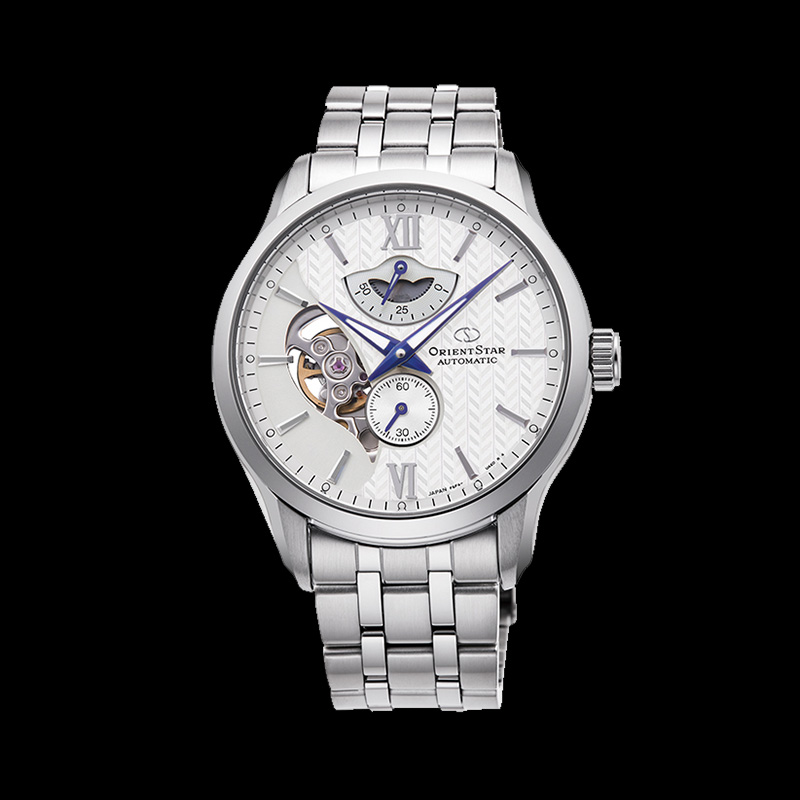 ORIENT STAR: Mechanical Contemporary Watch, Metal Strap - 41.0mm (RE-AV0B01S)