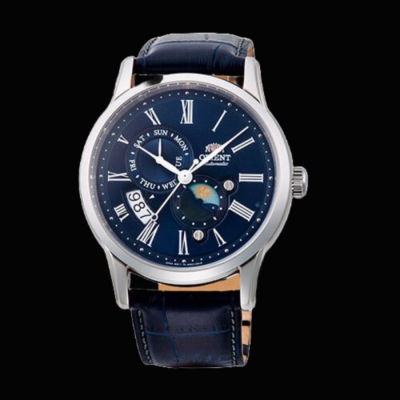 ORIENT: Mechanical Classic Watch, Leather Strap - 42.5mm (RA-AK0011D)
