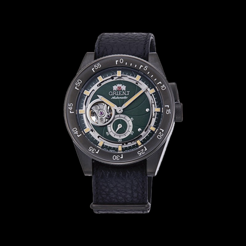 ORIENT: Mechanical Revival Watch, Leatherl Strap - 40.8mm (RA-AR0202E)