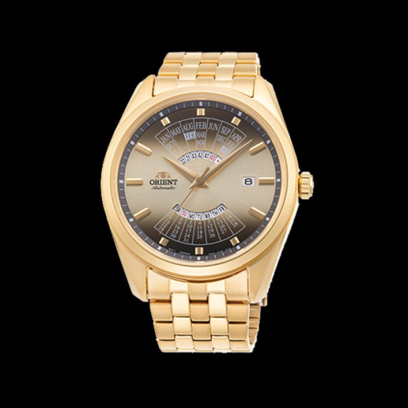 ORIENT: Mechanical Contemporary Watch, Metal Strap - 43.5mm (RA-BA0001G)