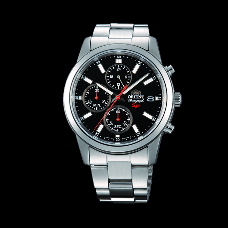 ORIENT: Quartz Sports Watch, Metal Strap - 42.0mm (KU00002B)