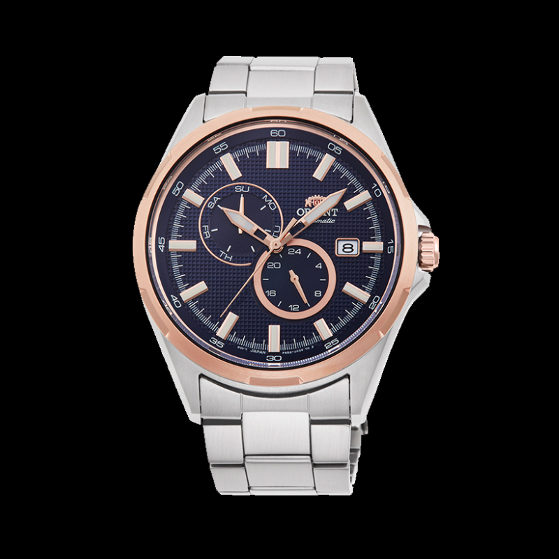 ORIENT: Mechanical Sports Watch, Metal Strap - 42.6mm (RA-AK0601L)