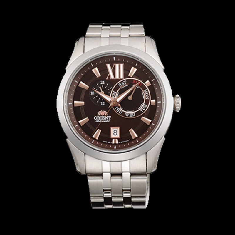 ORIENT: Mechanical Sports Watch, Metal Strap - 42.0mm (ET0X003T)